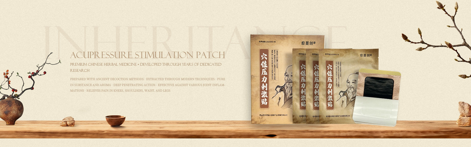 پچ تحریک کننده طب فشاری